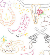 WESTERN TEXAS Embroidery Patterns from Sublime Stitching