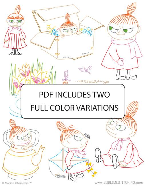 Moomin™ Characters Embroidery Patterns for Sublime Stitching
