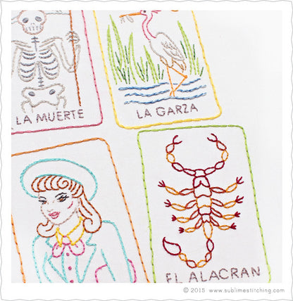 LOTERIA EXTRA - 1 Theme Embroidery Patterns