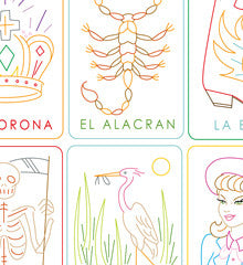 LOTERIA EXTRA - 1 Theme Embroidery Patterns