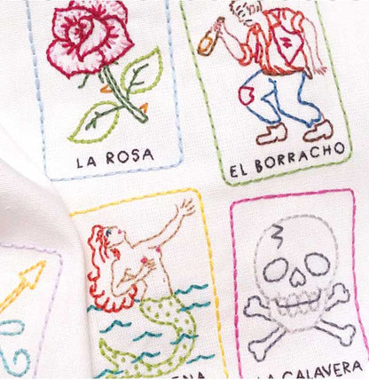 LOTERIA - Big Sheet Embroidery Transfer Patterns