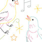 SONG BIRDS - PDF Embroidery Pattern