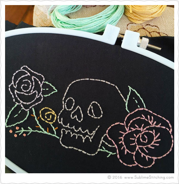 BORDER DESIGNS Hand Embroidery Patterns from Sublime Stitching